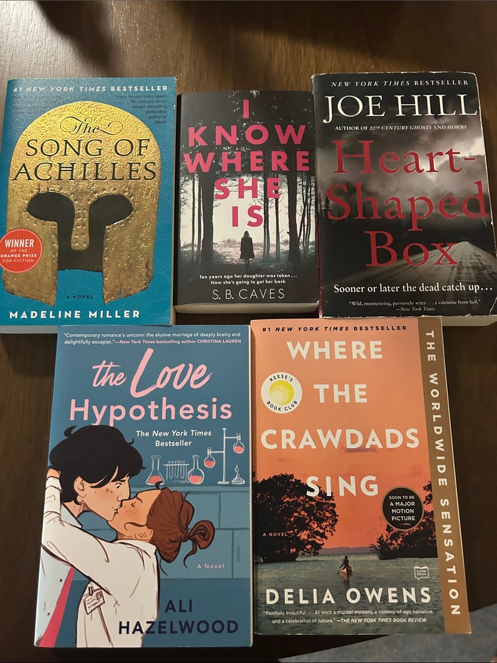 Assorted Bestseller Paperback Book Set - Various Authors